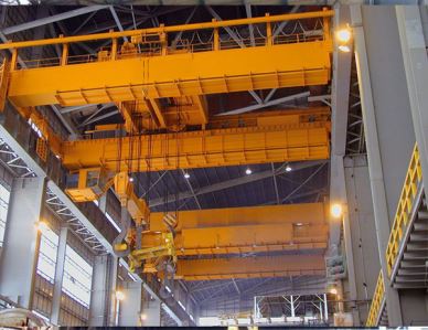 280 ton metallurgia Crane, nosto, kauha yläpuolella valu Crane
