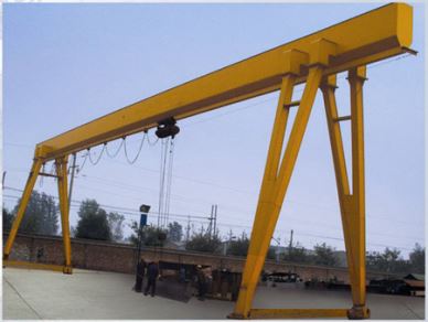 Kevytkäyttöinen nostolaite Single Girder Gantry Crane 10 tonnia